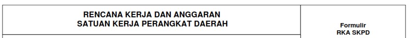 RKA Sekretariat DPRD 2026
