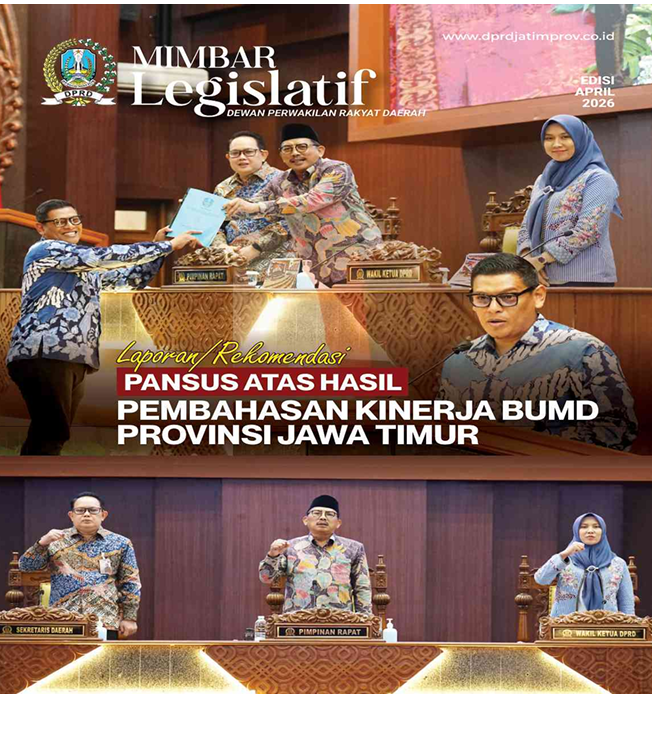 Laporan/Rekomendasi Pansus Atas Hasil Pembahasan Kinerja BUMD Provinsi Jawa Timur (Edisi April)
