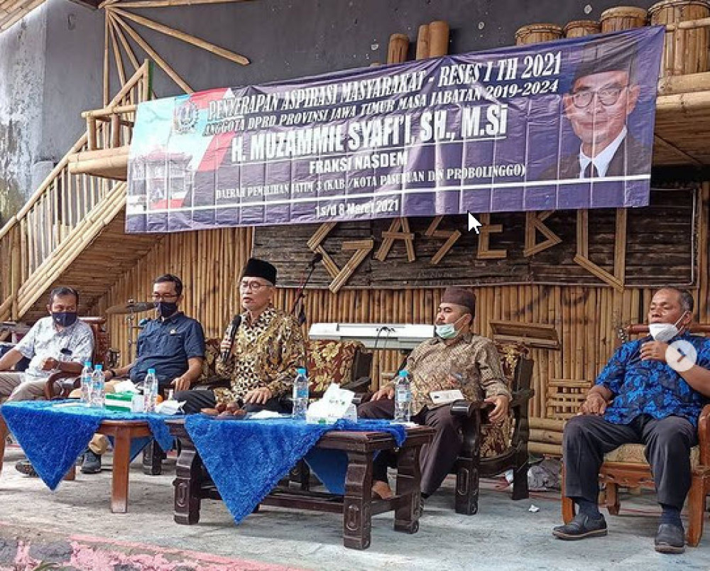 Pernah Terpapar Corona, Saat Reses Muzamil Berbagi Pengalaman Bahaya Covid-19 Ke Masyarakat