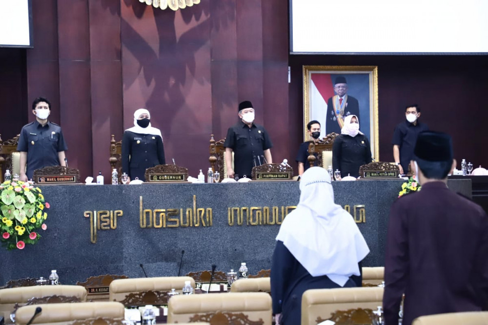 Pansus LPKJ Gubernur Jatim Akhir Tahun 2020 Nilai Layak Lanjutkan Pembahasan