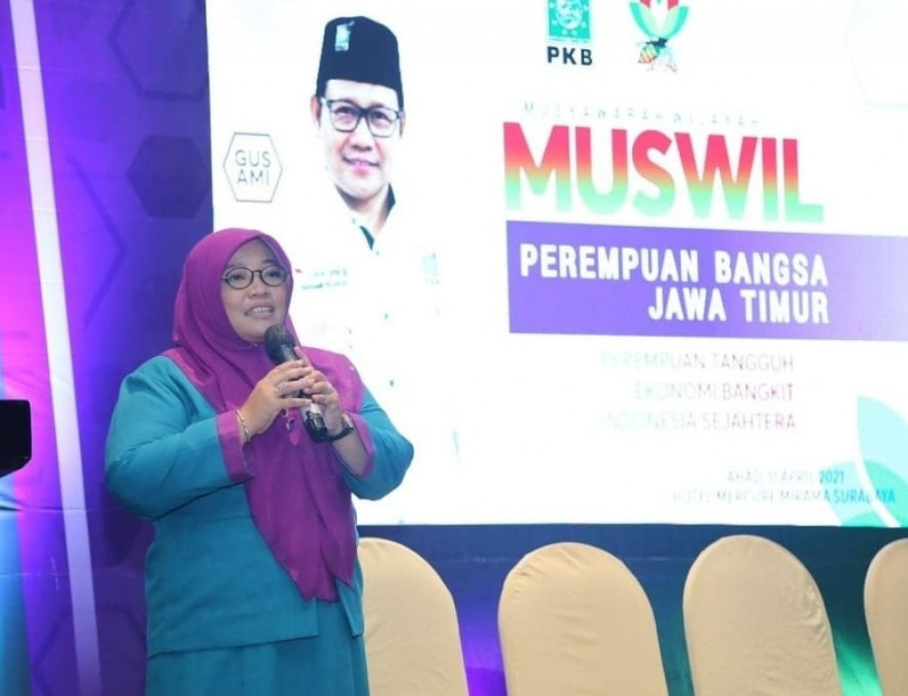 Hikmah Bafaqih Nahkodai Perempuan Bangsa Jatim Periode 2021-2026
