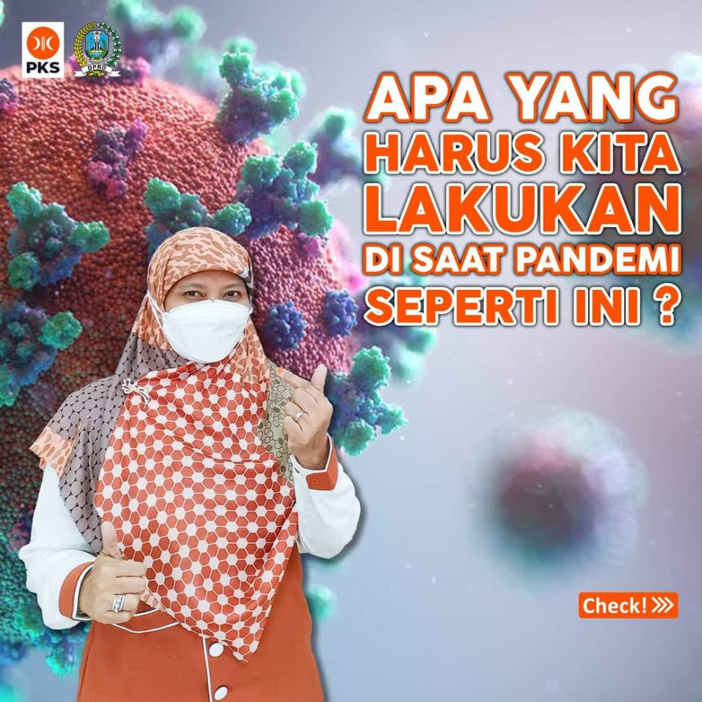 Apa yang harus kita lakukan di masa pandemi seperti ini?