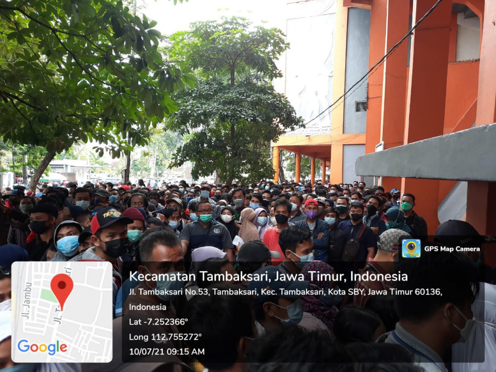 Lilik Sebut Vaksin Massal di Tambaksari Medeni