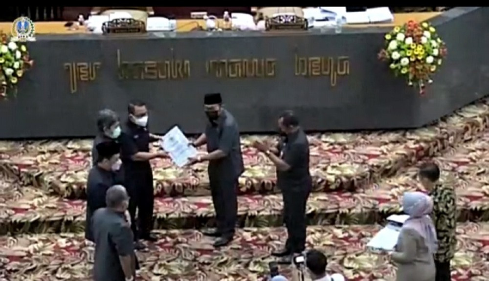 Anggota DPRD Jatim dari 14 Perwakilan Dapil, Serahkan Hasil Reses II Tahun 2021