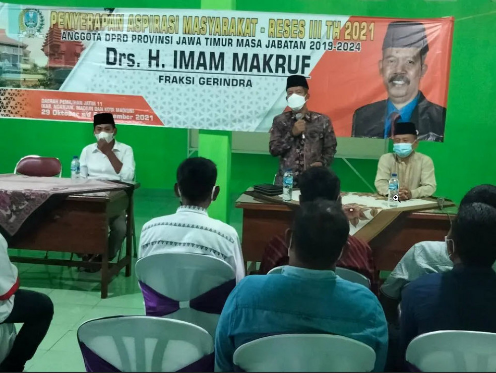Persoalan Pupuk hingga Dana Hibah Jadi Aspirasi Serius yang Diterima Drs. H. Imam Makruf Saat Reses