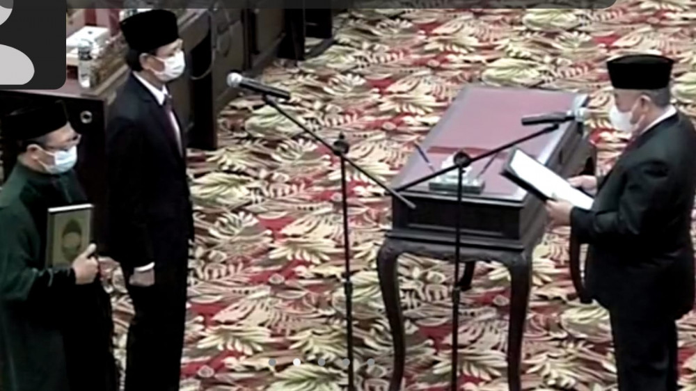 MH Rofik Resmi Dilantik Jadi Anggota Antar Waktu DPRD Jatim Dari Fraksi Partai Gerindra