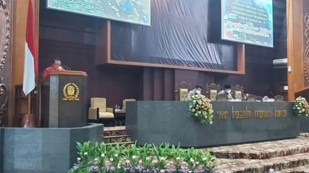 Raperda Pemberdayaan Ormas Wujud Penegakan Salah Satu Pilar Demokrasi