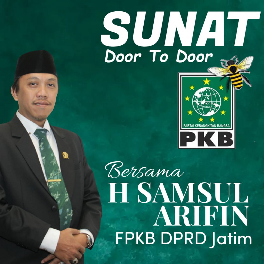 Anggota Fraksi PKB, Samsul Arifin Beri Layanan Sunat Door to Door