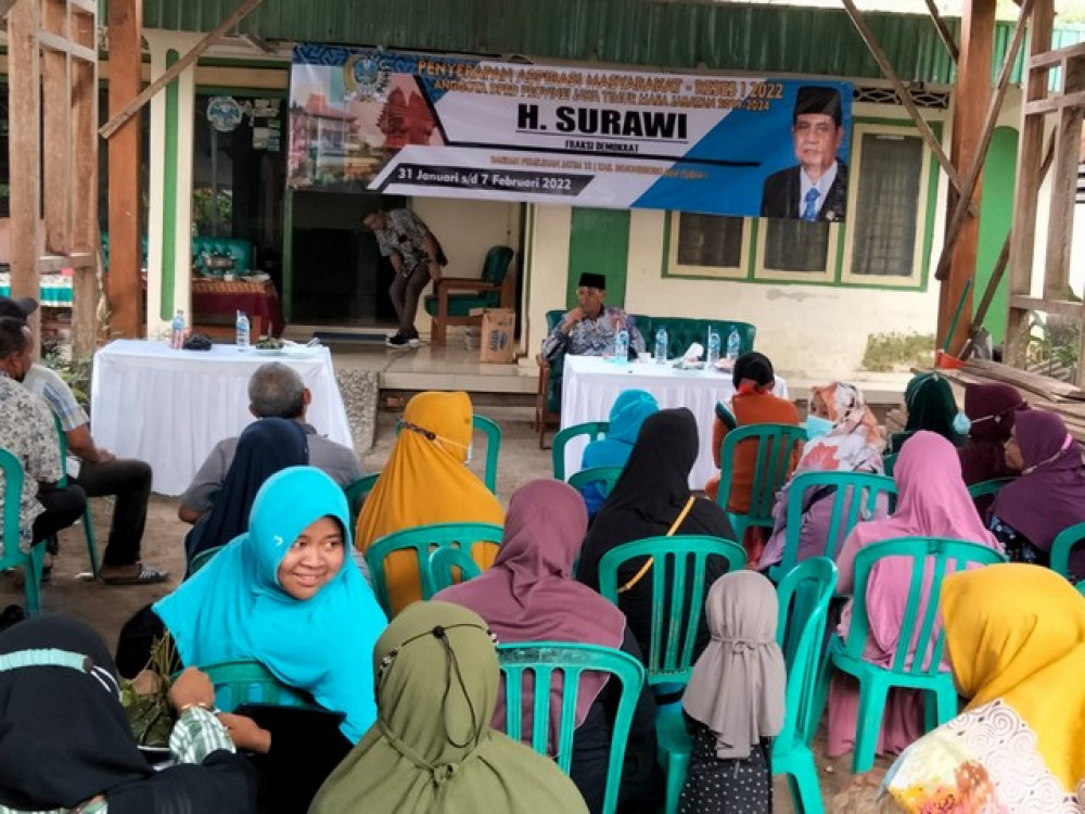 Gunakan Bahasa Daerah Saat Reses, H. Surawi Terus Perjuangkan Aspirasi Rakyat