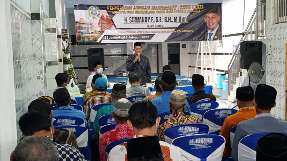 Suwandy Disambati Soal Diberhentikannya Pendirian SMA Baru di Mojokerto