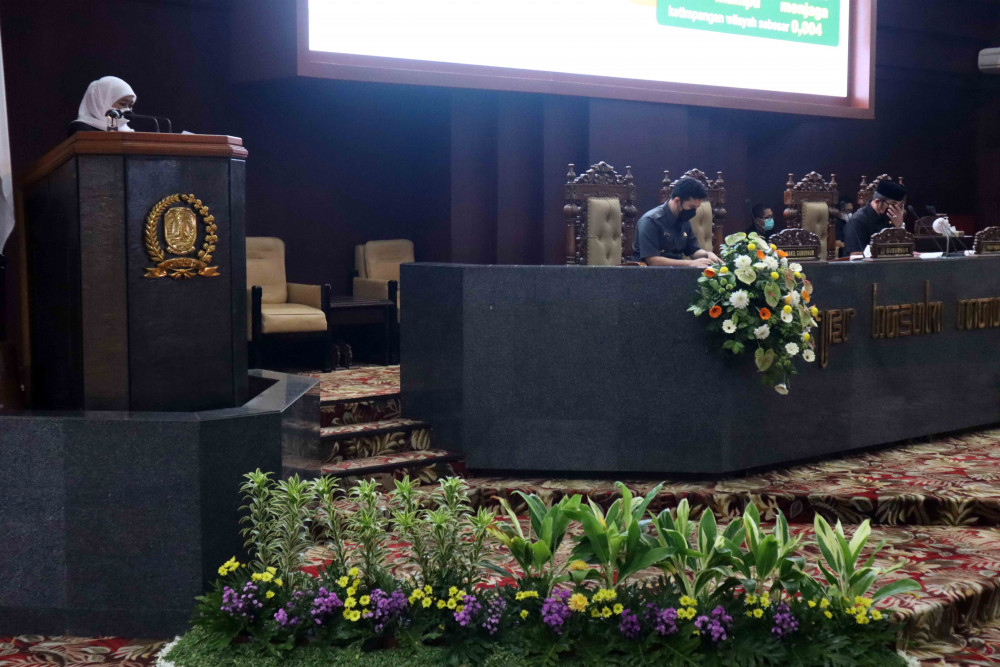 Paripurna Jawaban  Akhir Eksekutif atas Pandangan Umum Fraksi-Fraksi