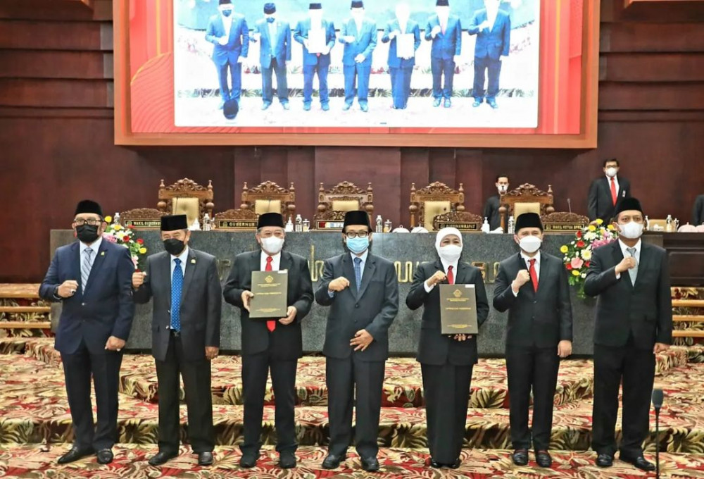 Pemprov Jatim Kembali Raih Predikat  Opini WTP Atas LKPD Tahun 2021 Dari BPK RI