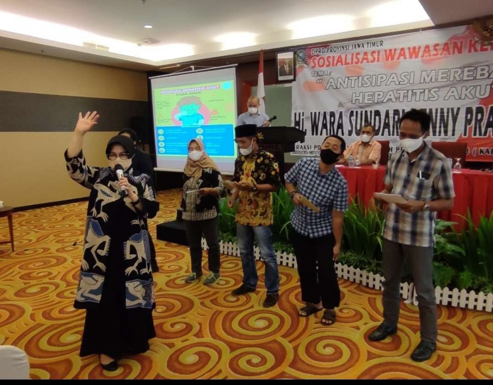 Ketua Komisi E DPRD Jatim Ajak Warga Hidup Bersih, Cegah Hepatitis Akut