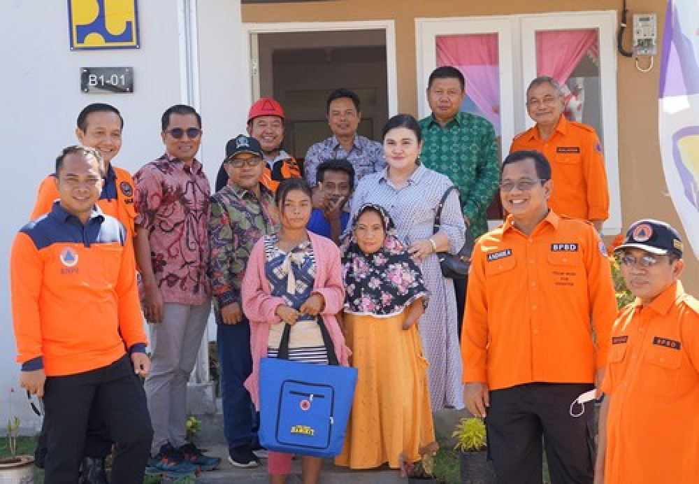 Komisi E Bersama BPBD Jatim Tinjau Bintara dan Huntap Lumajang