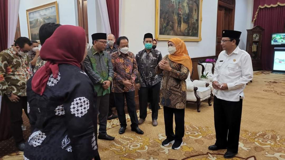 Selaraskan Program Kerja, Komisi B Temui Gubernur Jatim