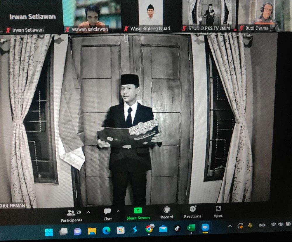Fraksi PKS Gelar Lomba Baca Teks Proklamasi Mirip Suara Presiden Soekarno