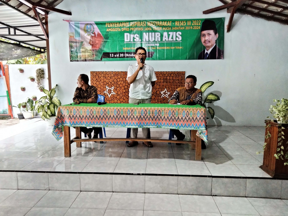 Terima Keluhan Soal  Saluran dan Limbah Debu Saat Reses, Anggota DPRD Jatim Nur Aziz Segera Tindaklanjuti ke Pemprov