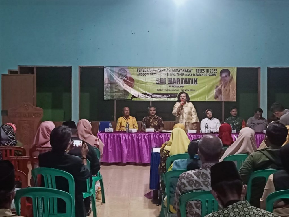 DPRD Jatim, Sri Hartatik Minta Pemkab dan Pemprov Bersinergi Perbaiki Jalan Berlubang di Kediri