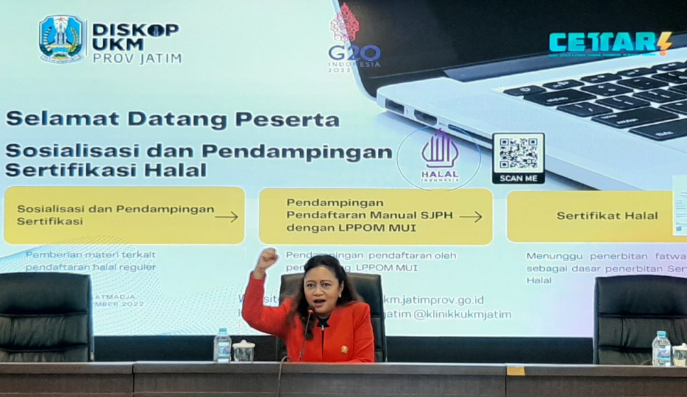 Agatha Retnosari Fasilitasi Puluhan UKM Untuk Dapat Sertifikasi Halal