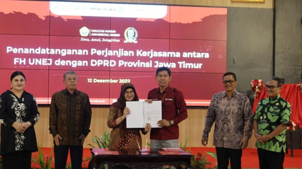 Perkuat Fungsi Pembentukan Perda, DPRD Jatim Gandeng Unej