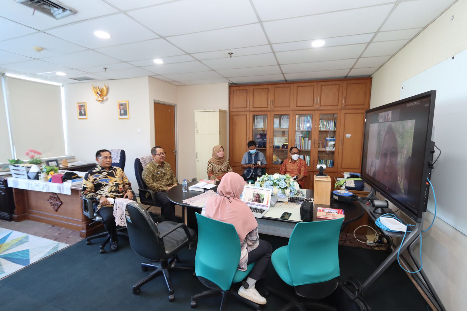 Komisi A DPRD dan Kadis Kominfo Jatim Kunjungi Kementerian Kominfo