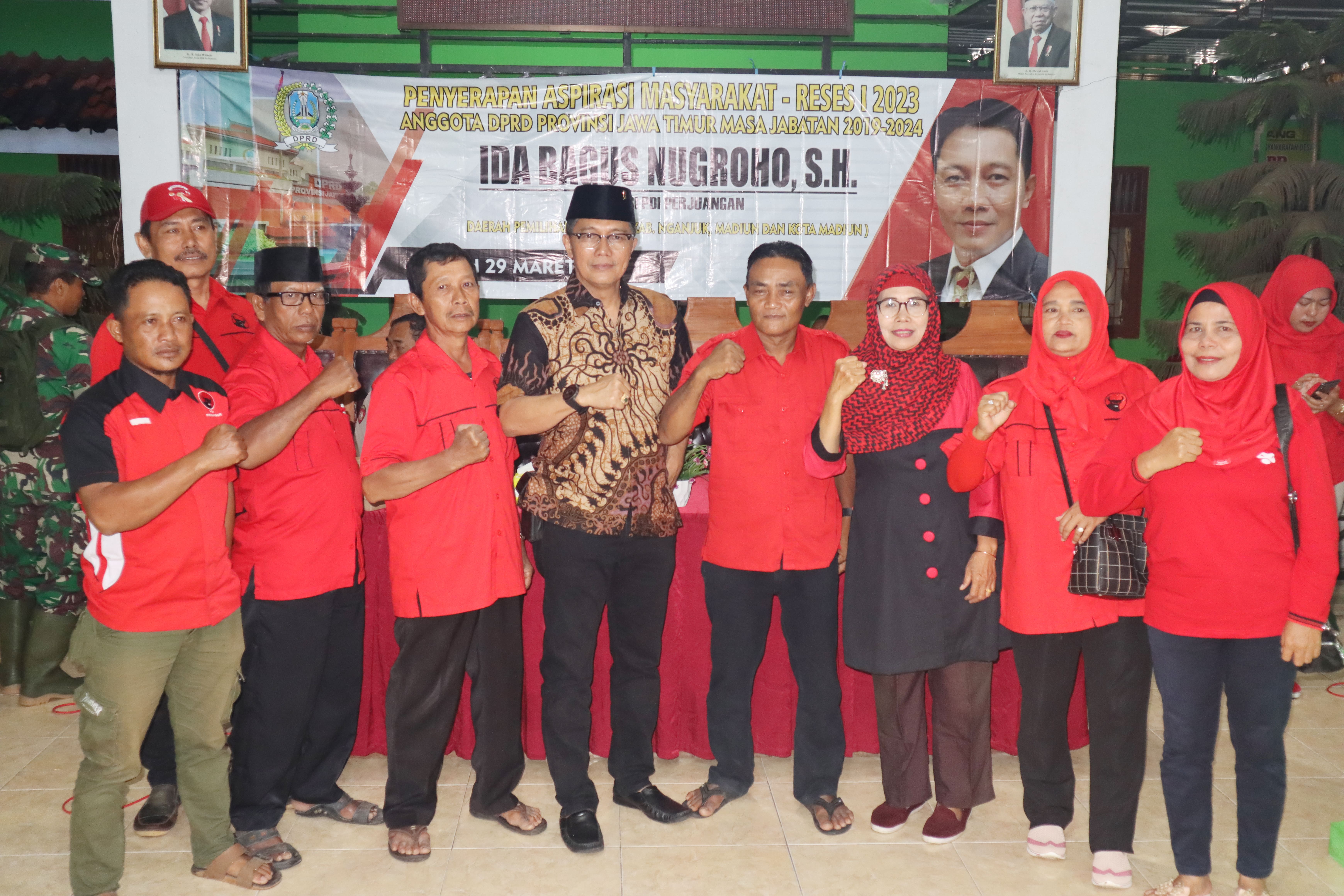 Masyarakat Desa Ngadipiro, Kabupaten Nganjuk menaruh harapan besar terhadap kehadiran DPRD Provinsi Jawa Timur untuk dapat mengatasi kendala-kendala yang dihadapi.
