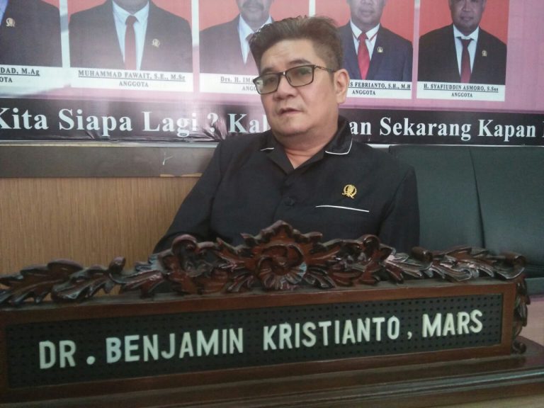 dr. Benjamin Kristianto, Anggota Komisi E DPRD Jawa Timur.