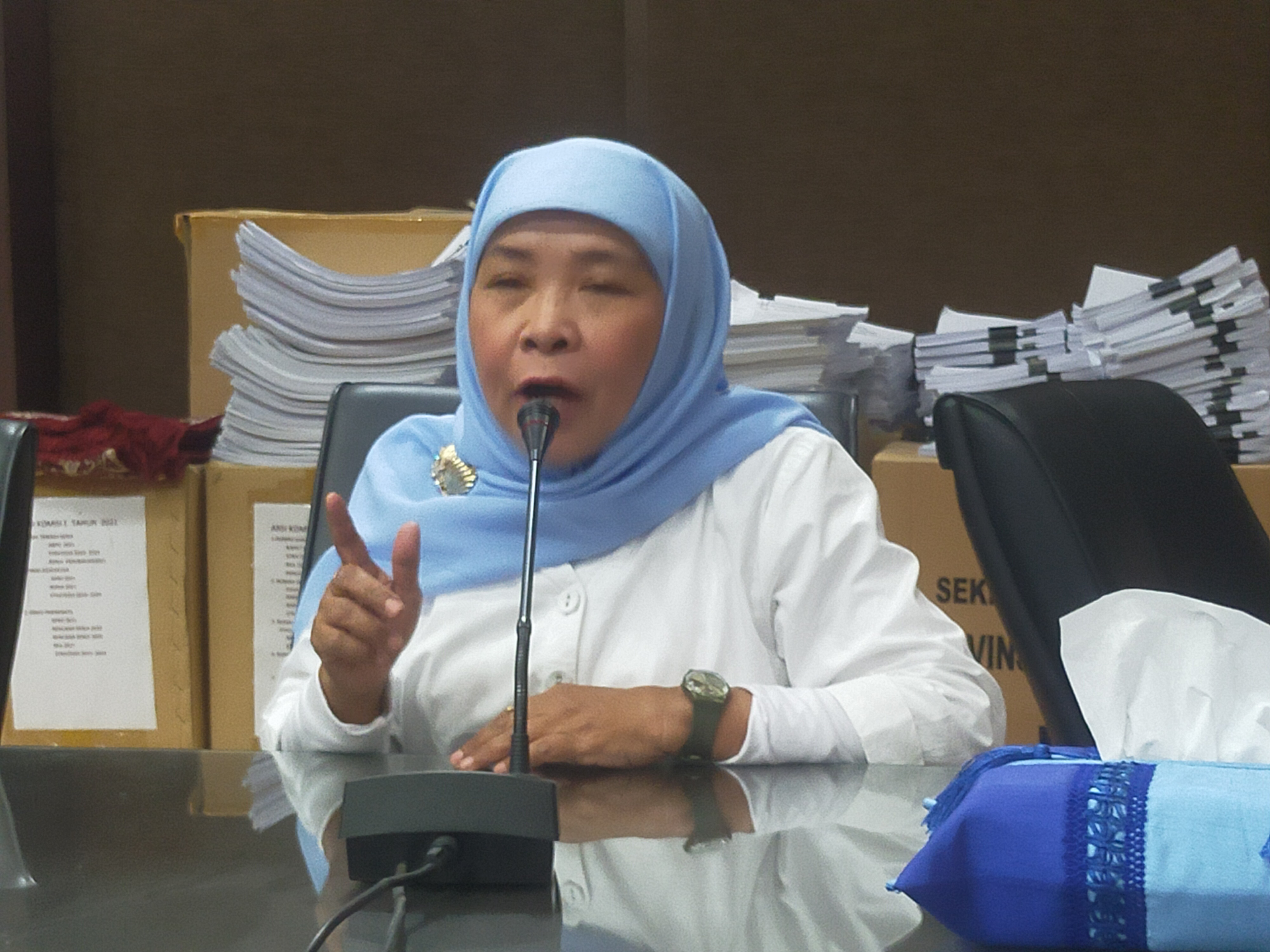 Anggota DPRD Jawa Timur Umi Zahrok