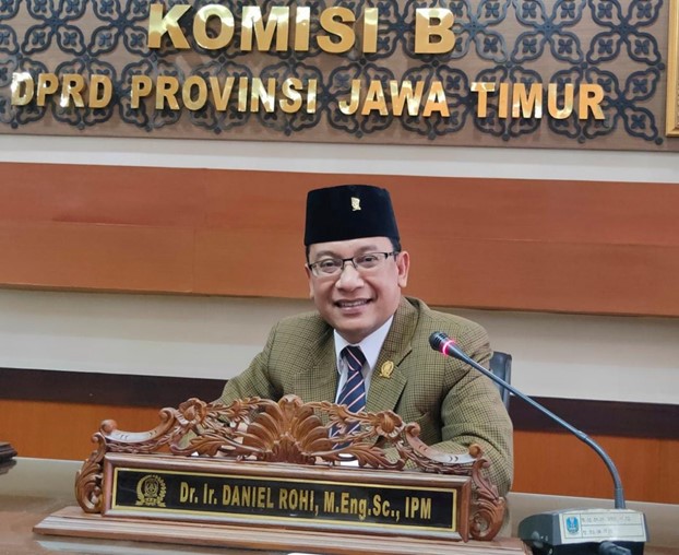Anggota Komisi B DPRD Jawa Timur Daniel Rohi