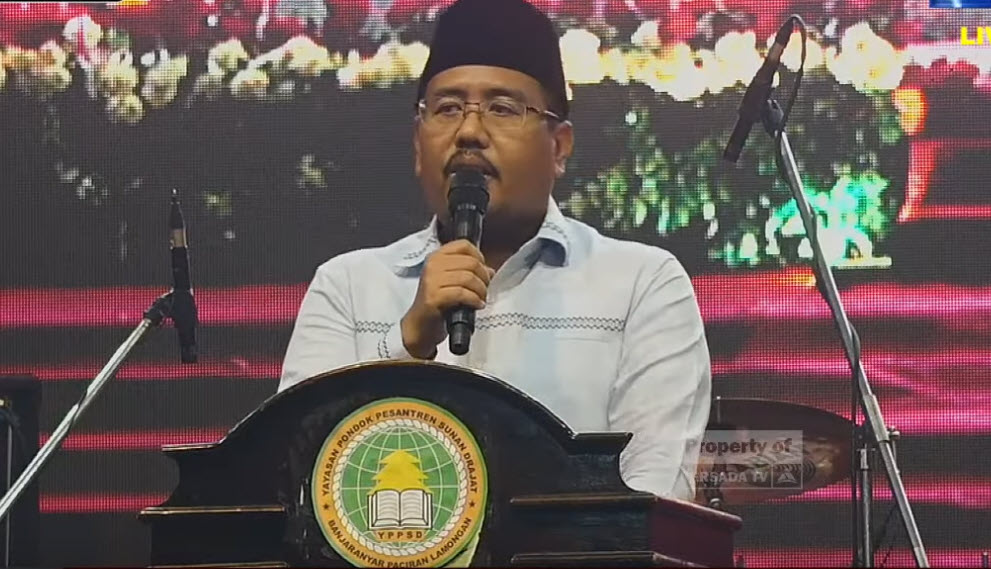 Haul Akbar Sunan Drajat Anwar Sadad Gantikan Prabowo Subianto