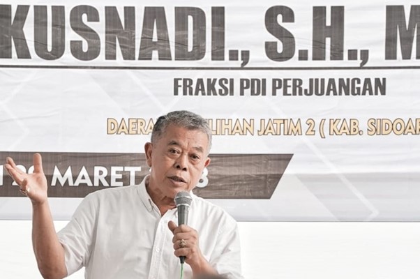Ketua DPRD Provinsi Jatim, Kusnadi SH., M.Hum