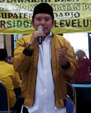 Adam Rusydi,  S.P , anggota Komis E  DPRD Provinsi Jatim