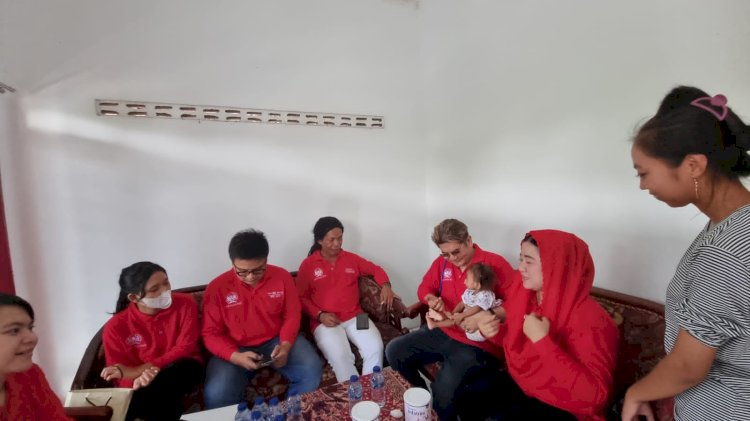 Kunjungi Balita Penderita Bibir Sumbing, Komisi E DPRD Jatim Upayakan Operasi Gratis