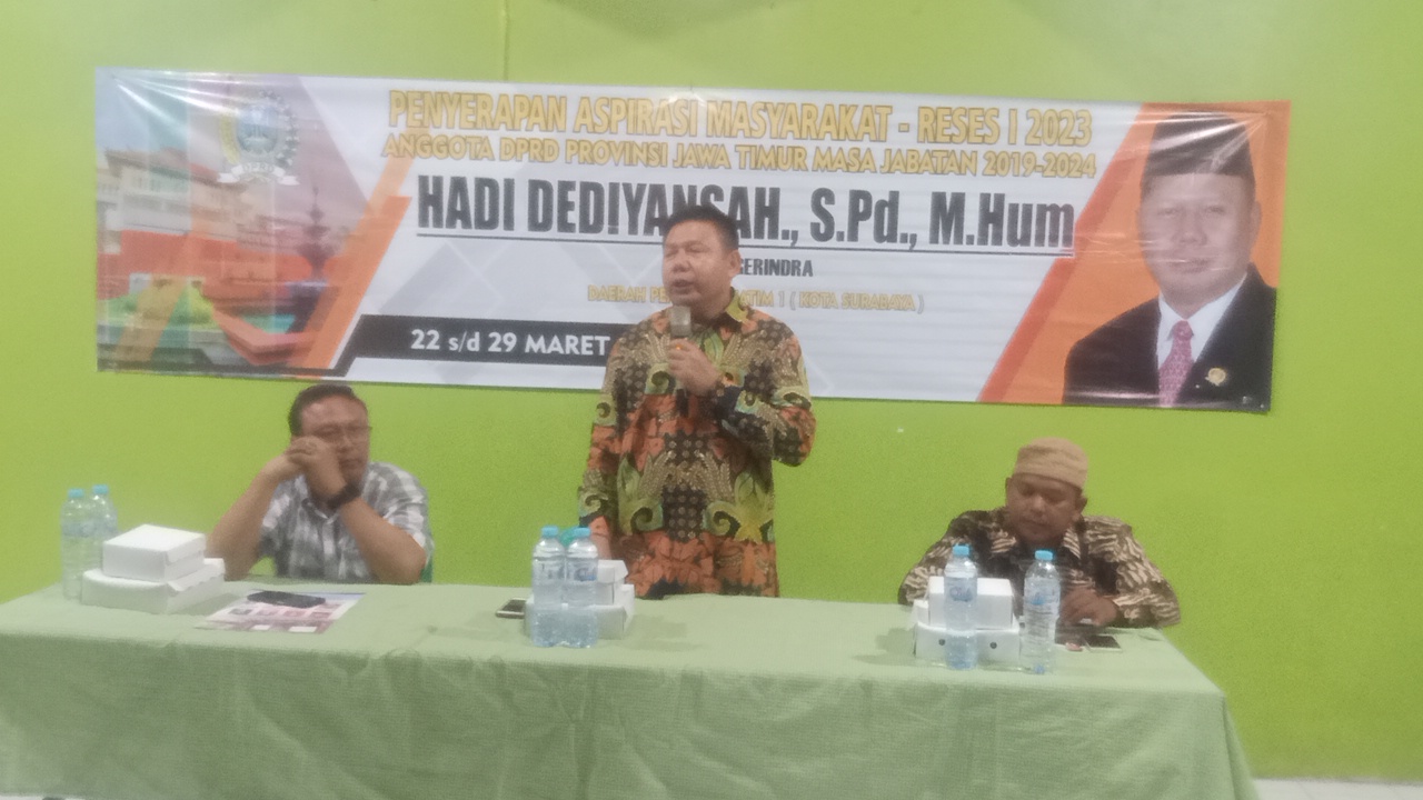 Hadi Dediyansah Dicurhati Warga Banjarsugihan Soal Keamanan Kampungnya