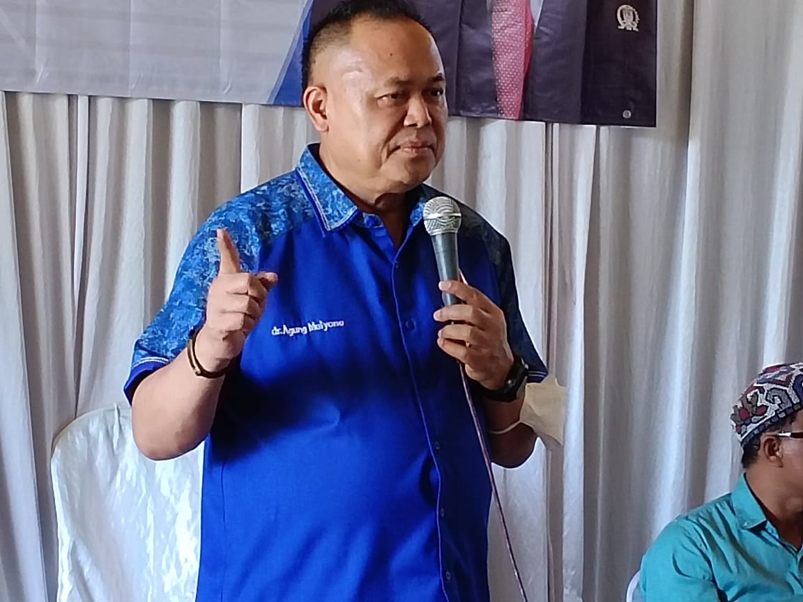 Ketua komisi D DPRD Jawa Timur Agung
Mulyono