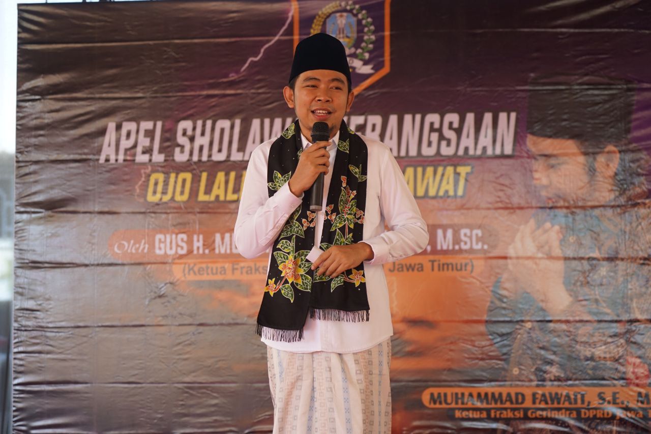 Ketua Fraksi Partai Gerindra DPRD Jatim, Muhammad Fawait