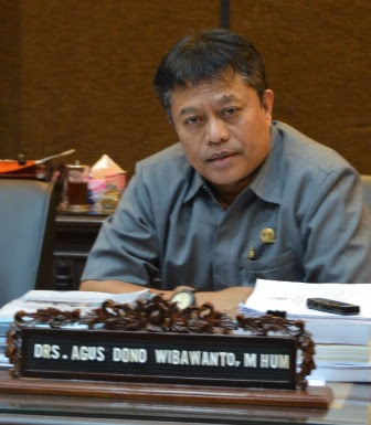 Anggota DPRD Jawa
Timur Agusdono Wibawanto
