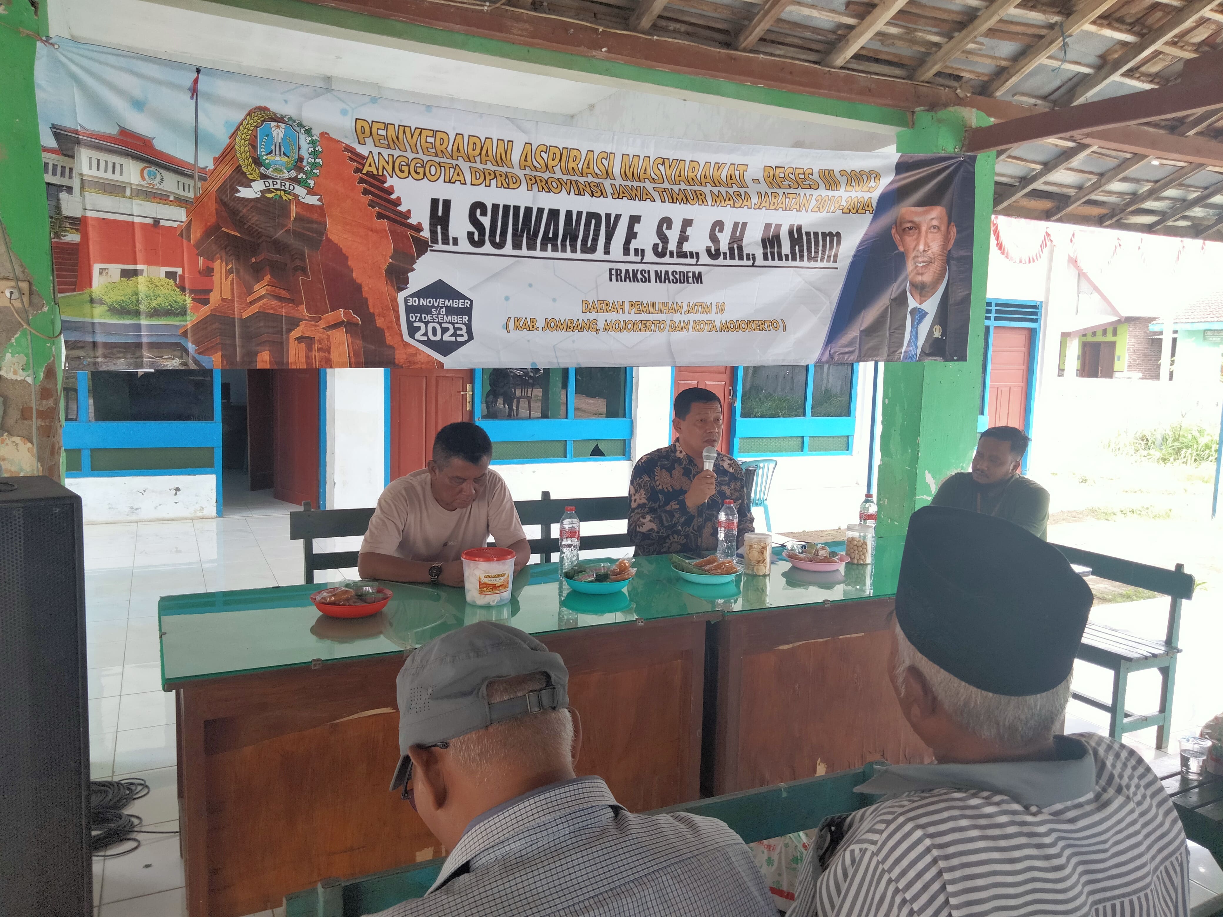 Anggota DPRD Jawa Timur Suwandy Firdaus