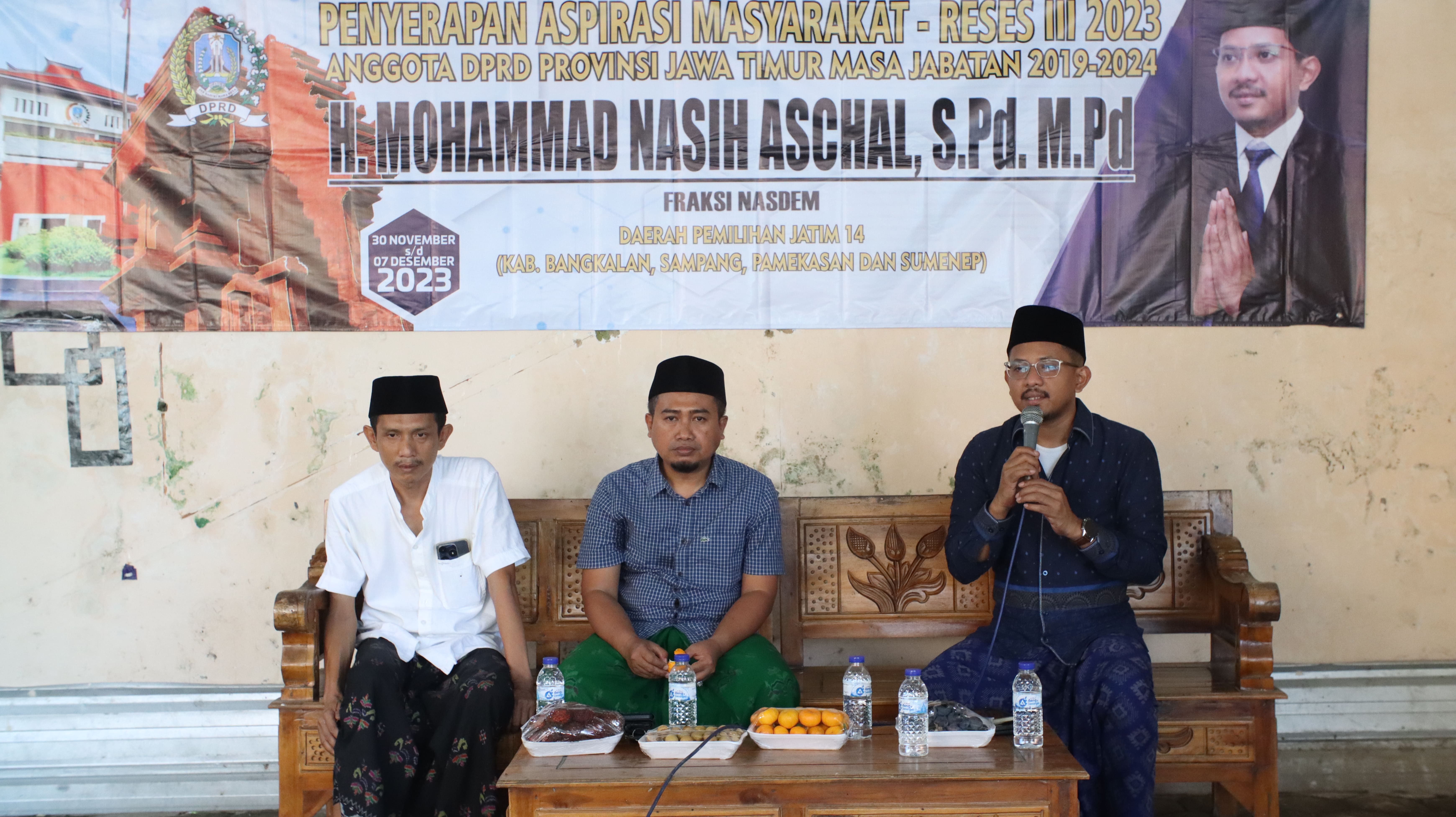 Anggota Komisi C DPRD Provinsi Jawa Timur Nasih Aschal
