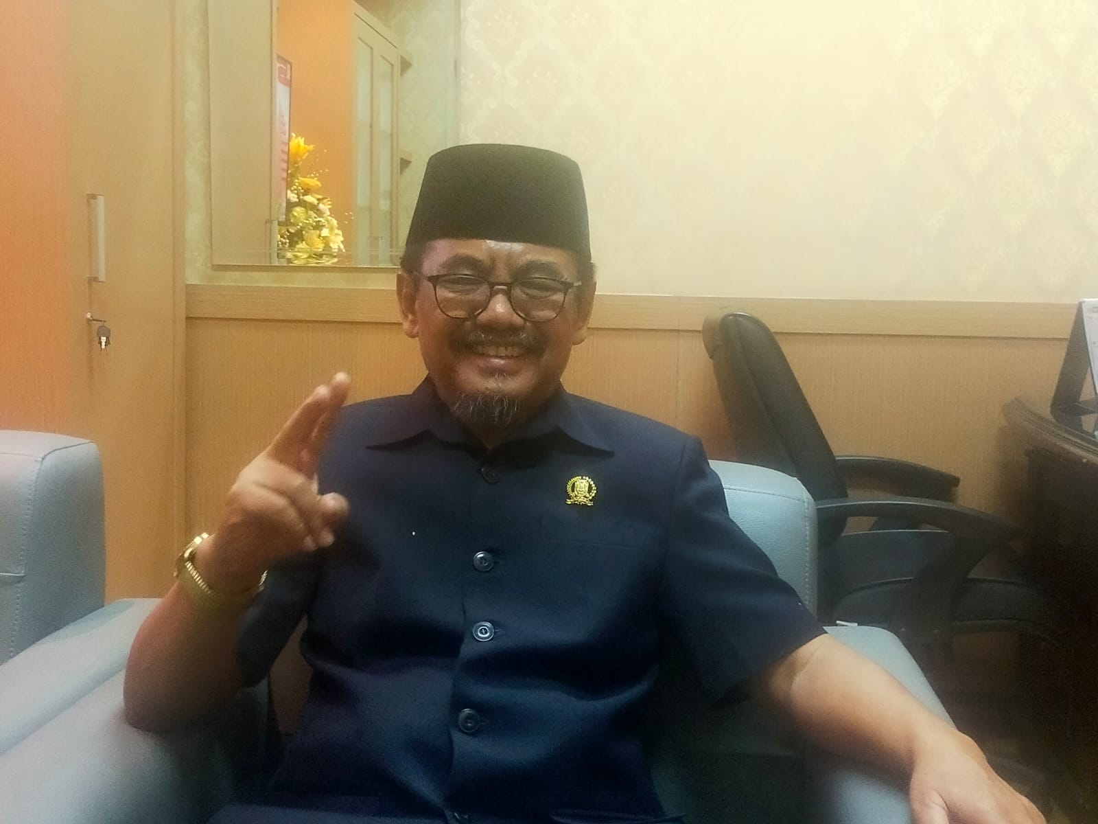 Anggota komisi B DPRD Jawa Timur Noer Soetjipto