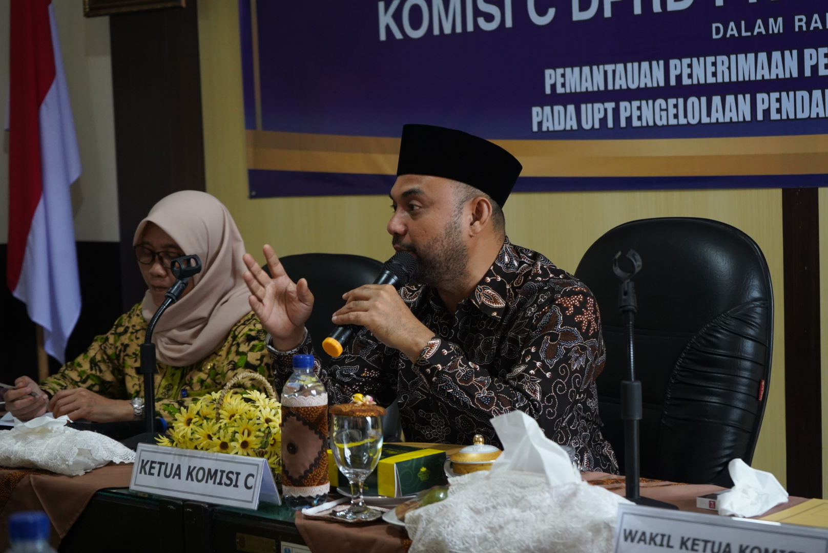 Ketua Komisi C DPRD Provinsi Jawa Timur Abdul Halim mendorong Optimalisasi Kinerja UPT Bapenda Lamongan.