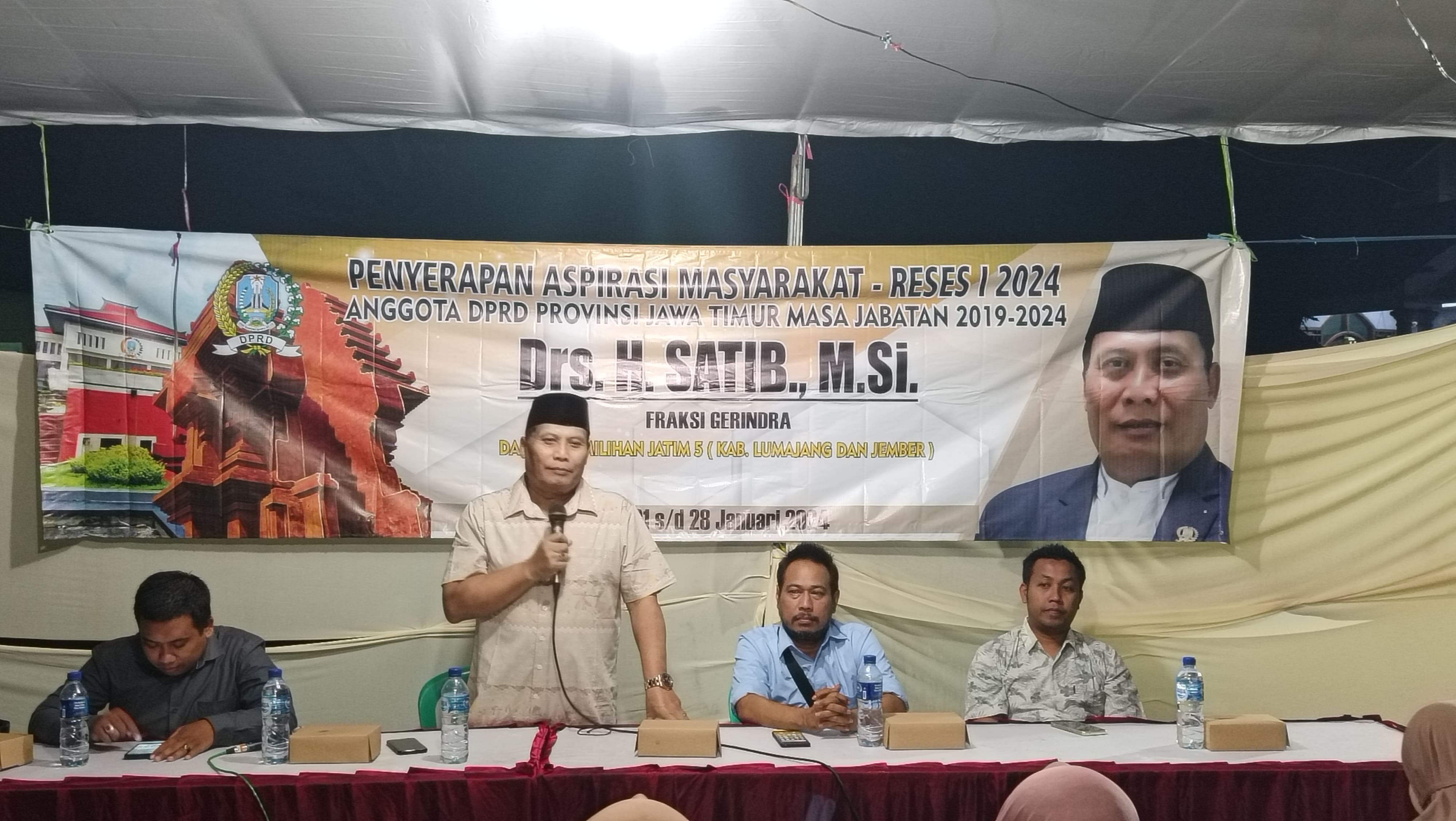 Anggota DPRD Jawa Timur, Satib komitmen memajukan masyarakat perkotaan di Jember dengan kemandirian dalam menambah penghasilan.