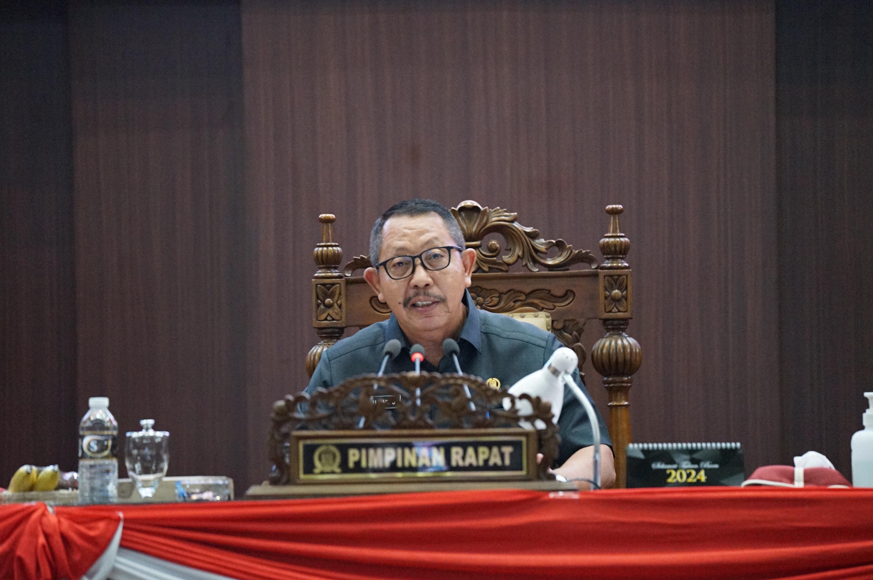Wakil Ketua DPRD Provinsi Jawa Timur, Mayjen TNI (Purn) Istu Hari Subagio