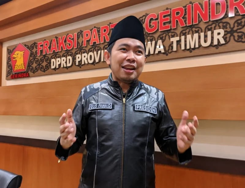 Ketua Fraksi Gerindra DPRD Provinsi Jawa Timur,  Muhammad Fawait