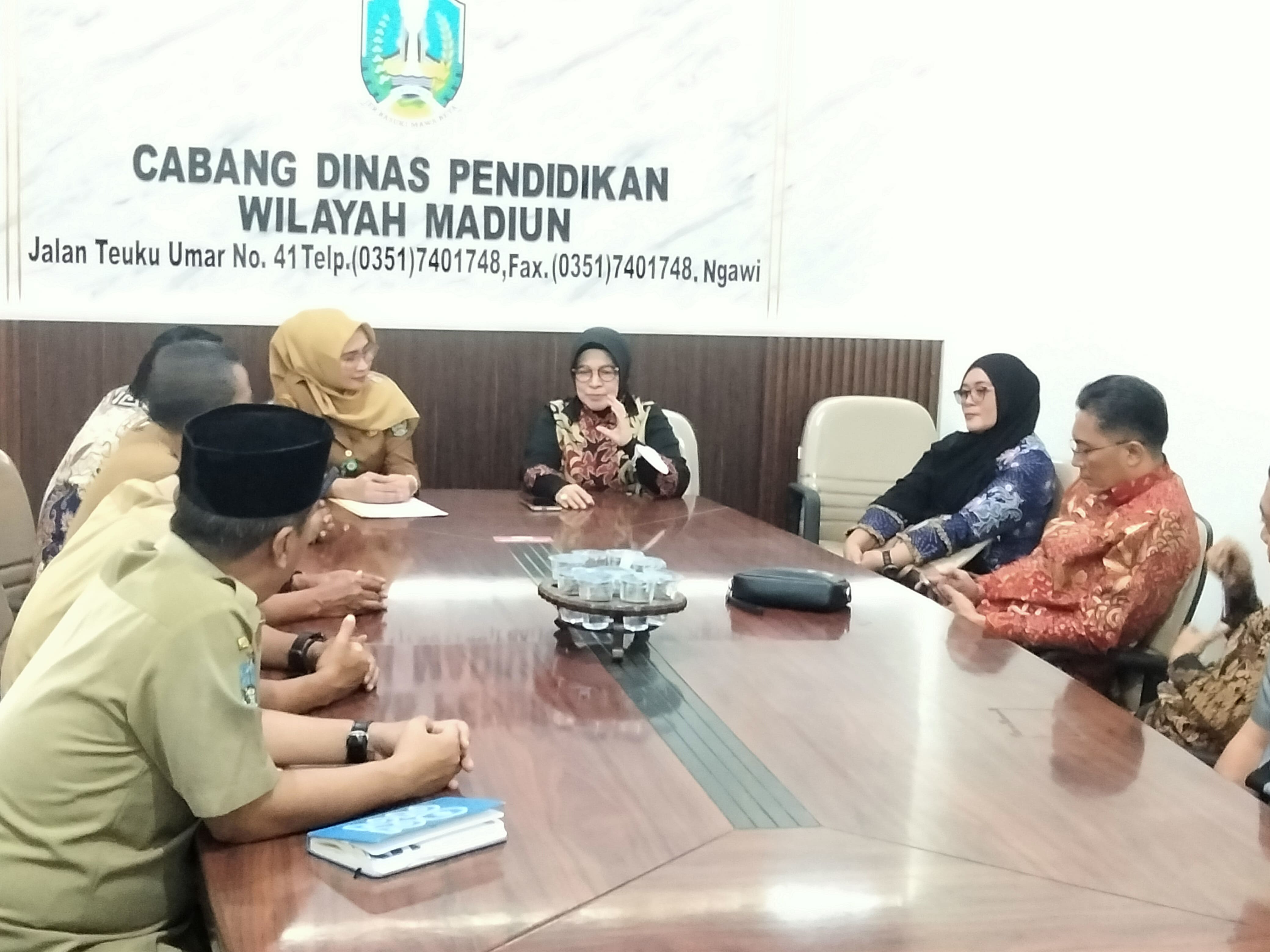 Komisi E DPRD Jawa Timur Monitoring Program Jatim Cerdas di SMAN 2 Ngawi