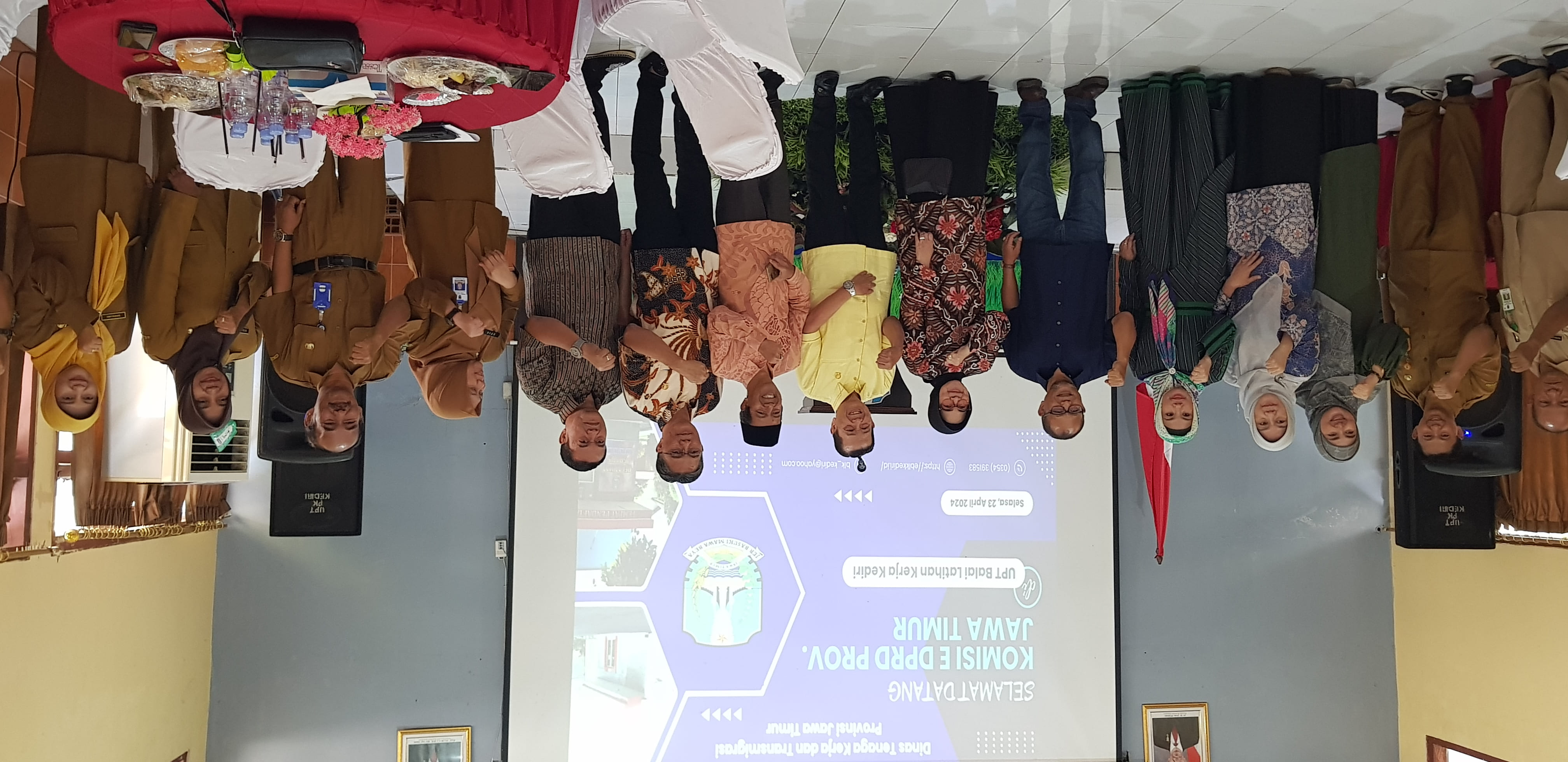 Rombongan Komisi E DPRD Jatim saat melakukan kunjungan kerja