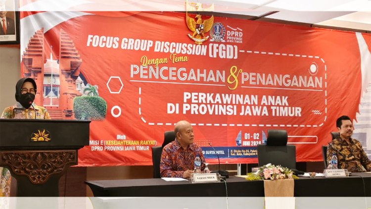 Komisi E DPRD Jatim Ajak Para Guru di Kediri Cegah Perkawinan Anak