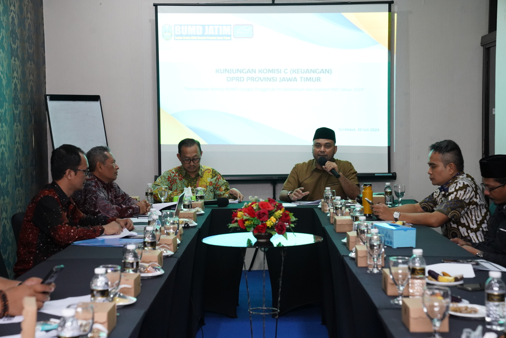 Ketua Komisi C DPRD Provinsi Jawa Timur Abdul Halim mengapresiasi capaian kinerja PT  Penjamin Kredit Daerah (Jamkrida) Jawa Timur.
