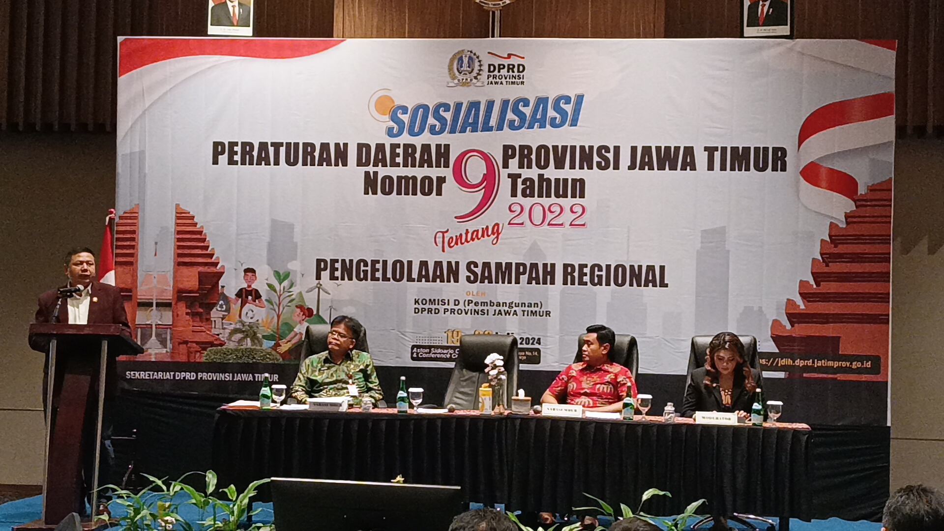 Sosialisasi Perda Pengelolaan Sampah Regional, Hadi Dediansyah Minta Kabupaten/kota Tindaklanjuti