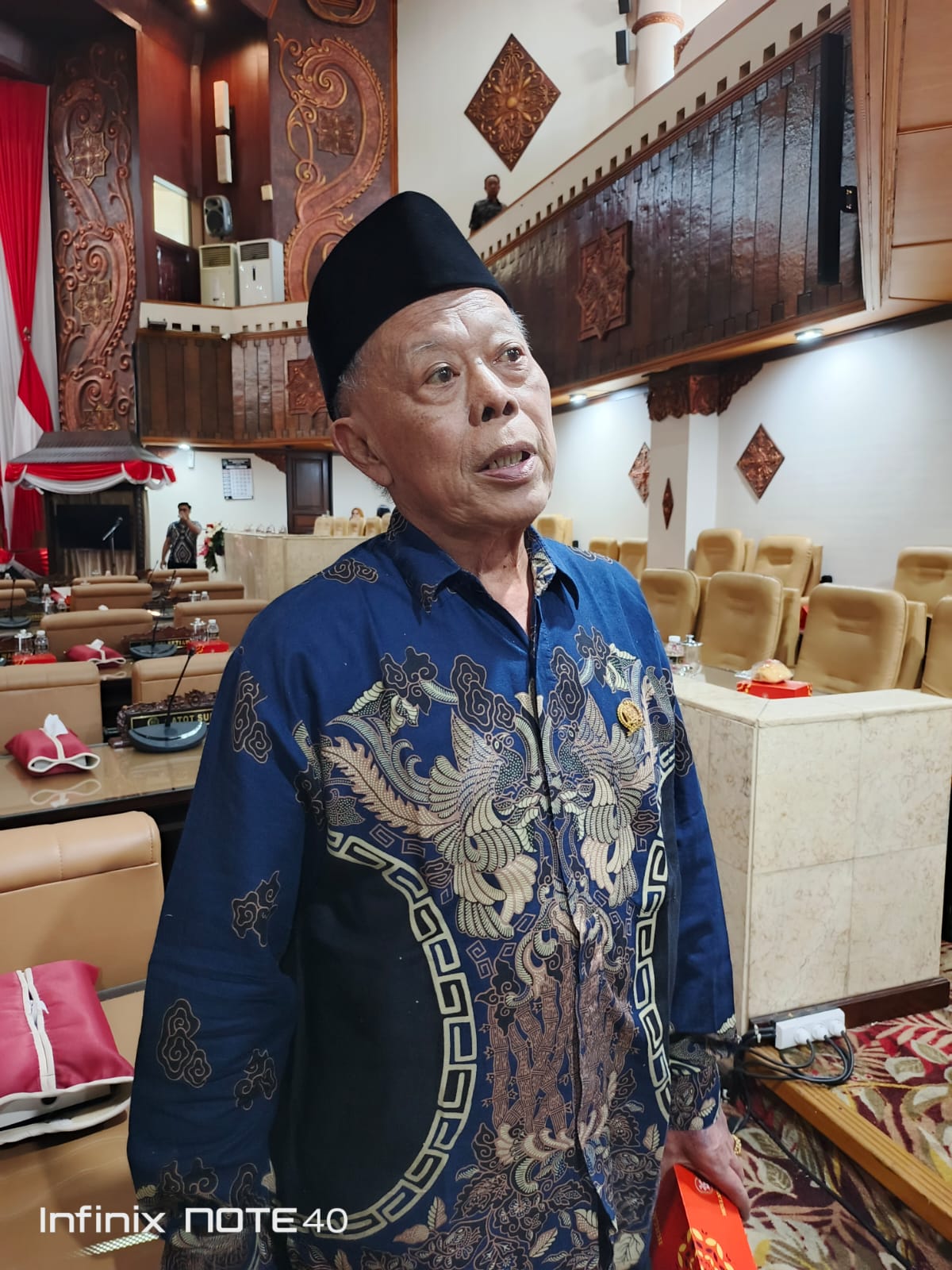 Ketua DPRD provinsi Jatim Kusnadi